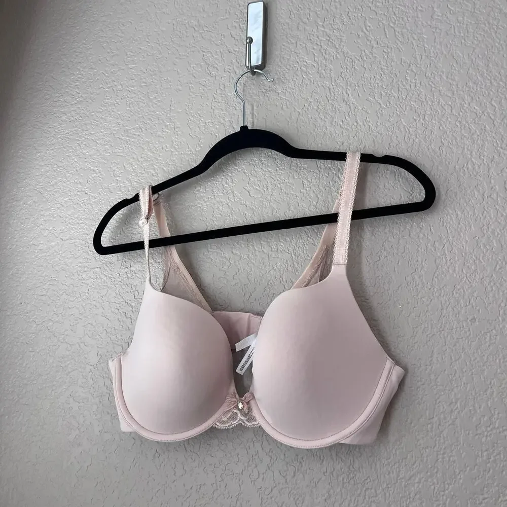 Le Mystère Push Up Underwire Classic Bra Nude Beige 38D Classic